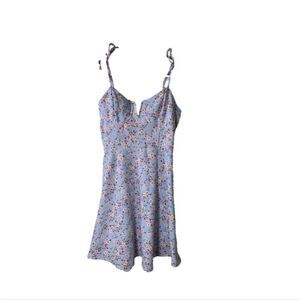 Almost Famous Medium Blue Floral Dress‎